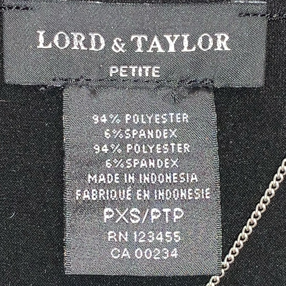 Lord & Taylor Little Black Dress (LBD) - Picture 5 of 6